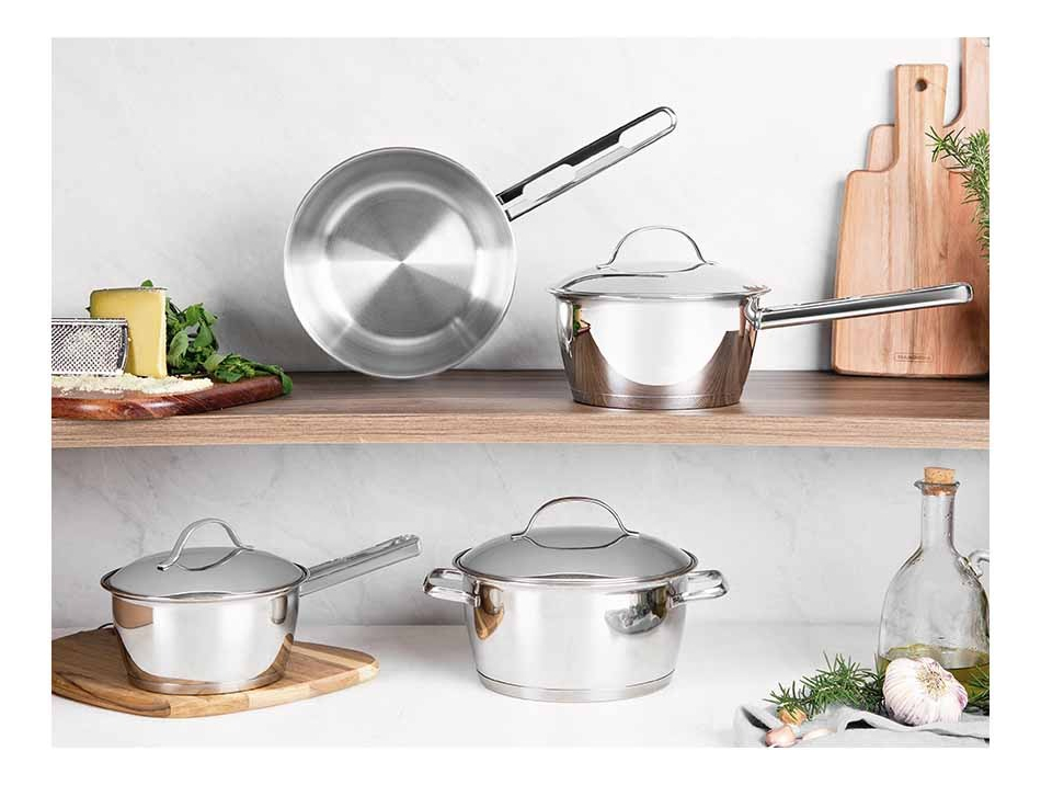 Juego De Batería De Cocina 4 Piezas Allegra Tramontina 65650