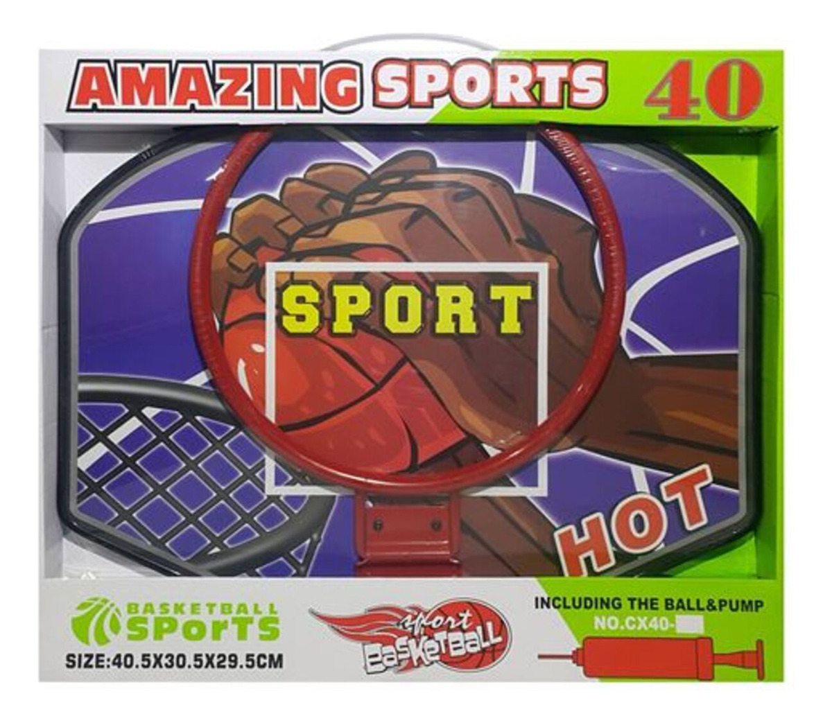 Tablero De Basket Con Aro Metal - Imagen 3