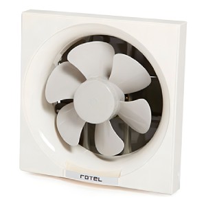 Extractor De Aire Cocina Baño Cuadrado 34x34 Cm Rotel Color Blanco