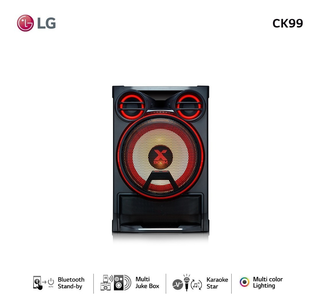 Minicomponente LG Xboom Ck99 - Color Negro/rojo Potencia Rms 5000 W - Imagen 3