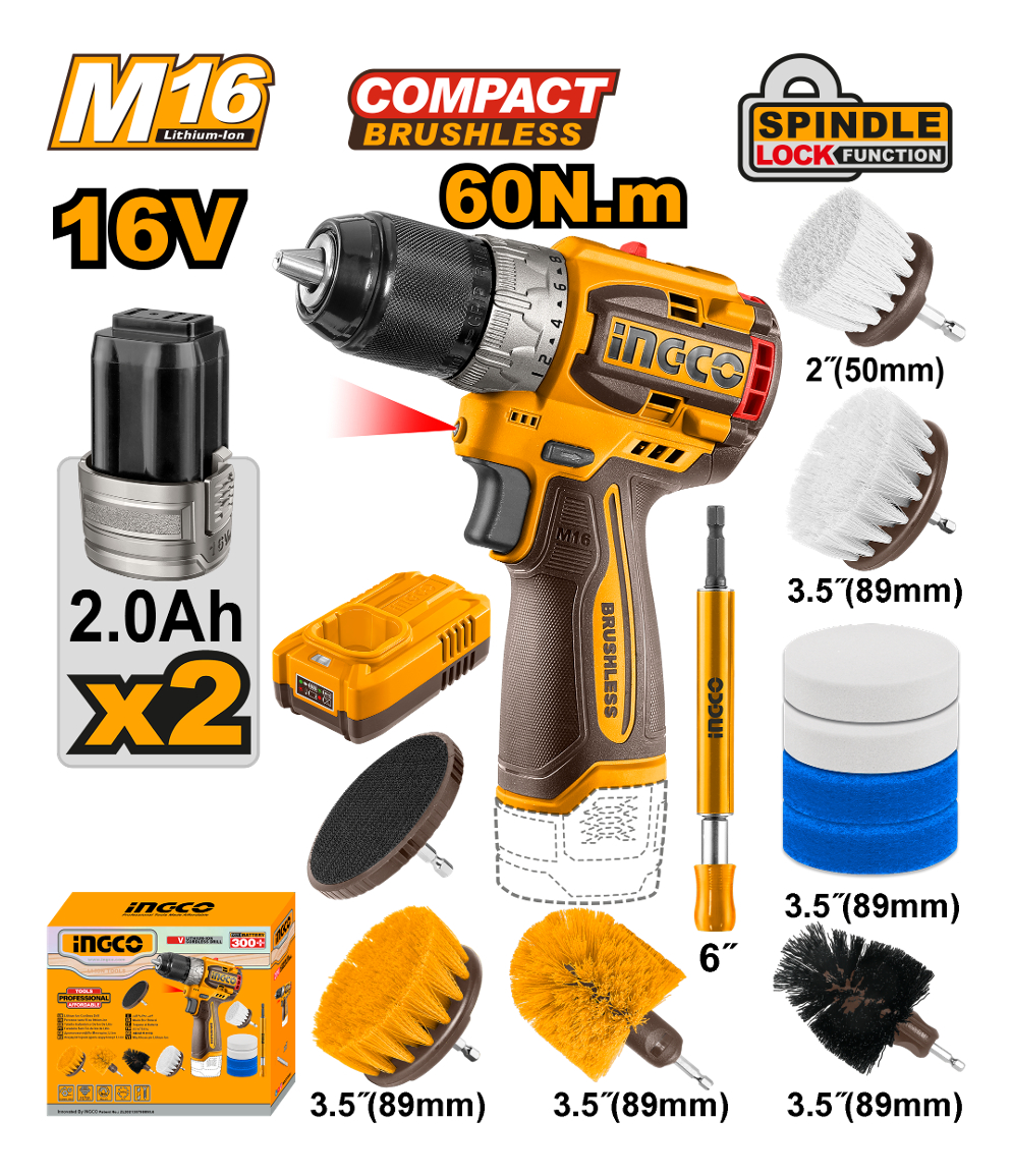 Atornillador A Bateria 13mm 60nm Compact Cosli240786 - Smf Color Naranja Claro Frecuencia 50hz/60 - Imagen 2