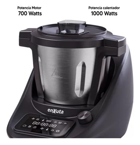 Robot De Cocina Enxuta Smart 1700w 2.3 L Con Accesorios Color Negro - Imagen 3