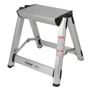 Escalera Mini Aluminio Premium 1 Escalon Hoteche