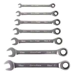 Juego Llaves Con Cricket Fijas 7 Piezas Hoteche