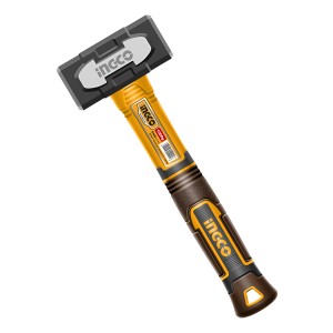 Maza Martillo Albañil 1000 Grs Cabo Fibra De Vidrio Ingco