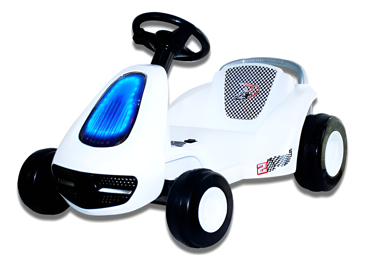 Auto A Batería Go Kart Karting Con Luces Y Sonidos - Imagen 2