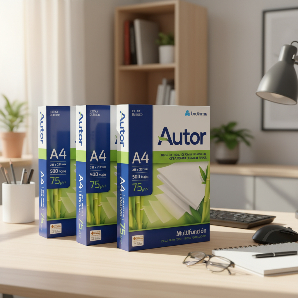 Autor A4 Multifunción De 500 Hojas De 75g Blanco De 5 Unidades Por Pack - Imagen 10
