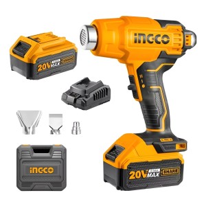 Pistola De Calor A Bateria 20v 550ºc + Bateria 4 Ah+cargador