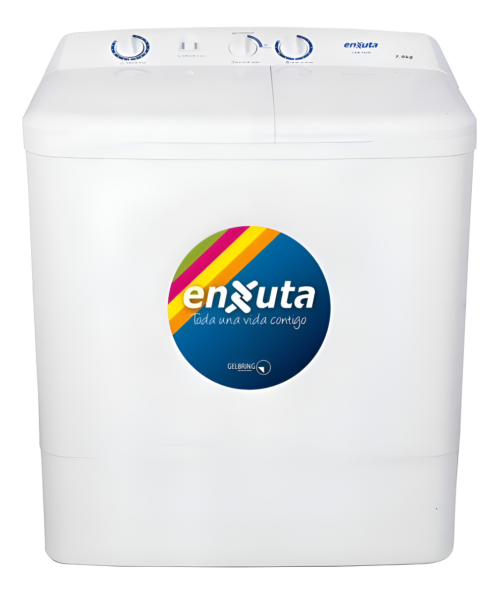 Lavarropas Enxuta Leb7200 7.2 Kgs Doble Cuba