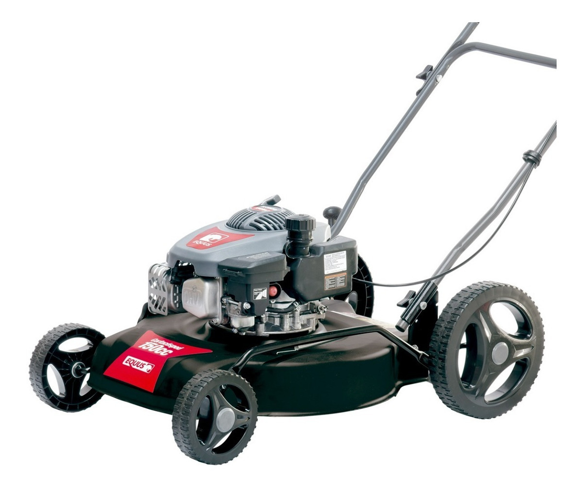 Cortadora De Césped Equus A Nafta 4 Hp 20 Pulgadas Color Negro Y Rojo - Imagen 3