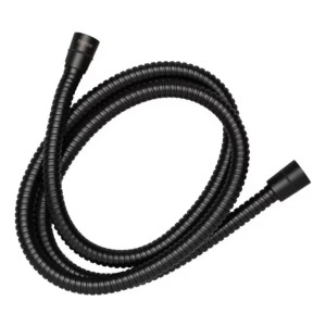 Extensible Flexible 1,5 Metros Para Ducha Negro Mate