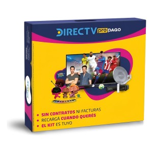 Kit Antena Directv Pre Pago Satelital Hd
