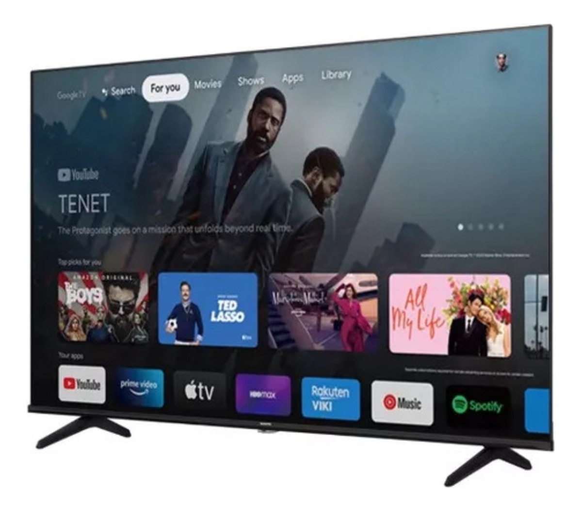 Tv Smart Panavox 55 Google Aip 4k Uhd