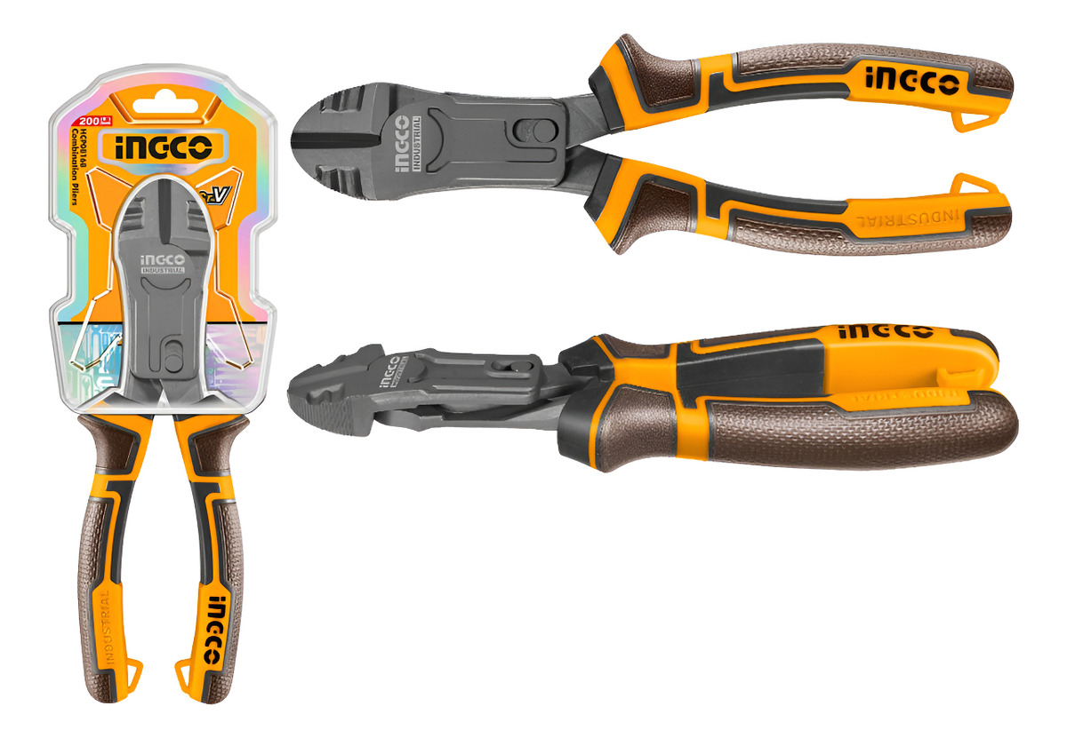 Pinza Alicate Universal 8 200m Cr-v Energy Saving Ingco