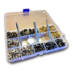 Set De Alicate Y 120 Broches A Presion Equus