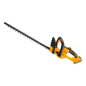 Cortasetos Eléctrica Inalámbrica Ingco 18'' Batería 2ah Cargador Rápido Lentes Guantes