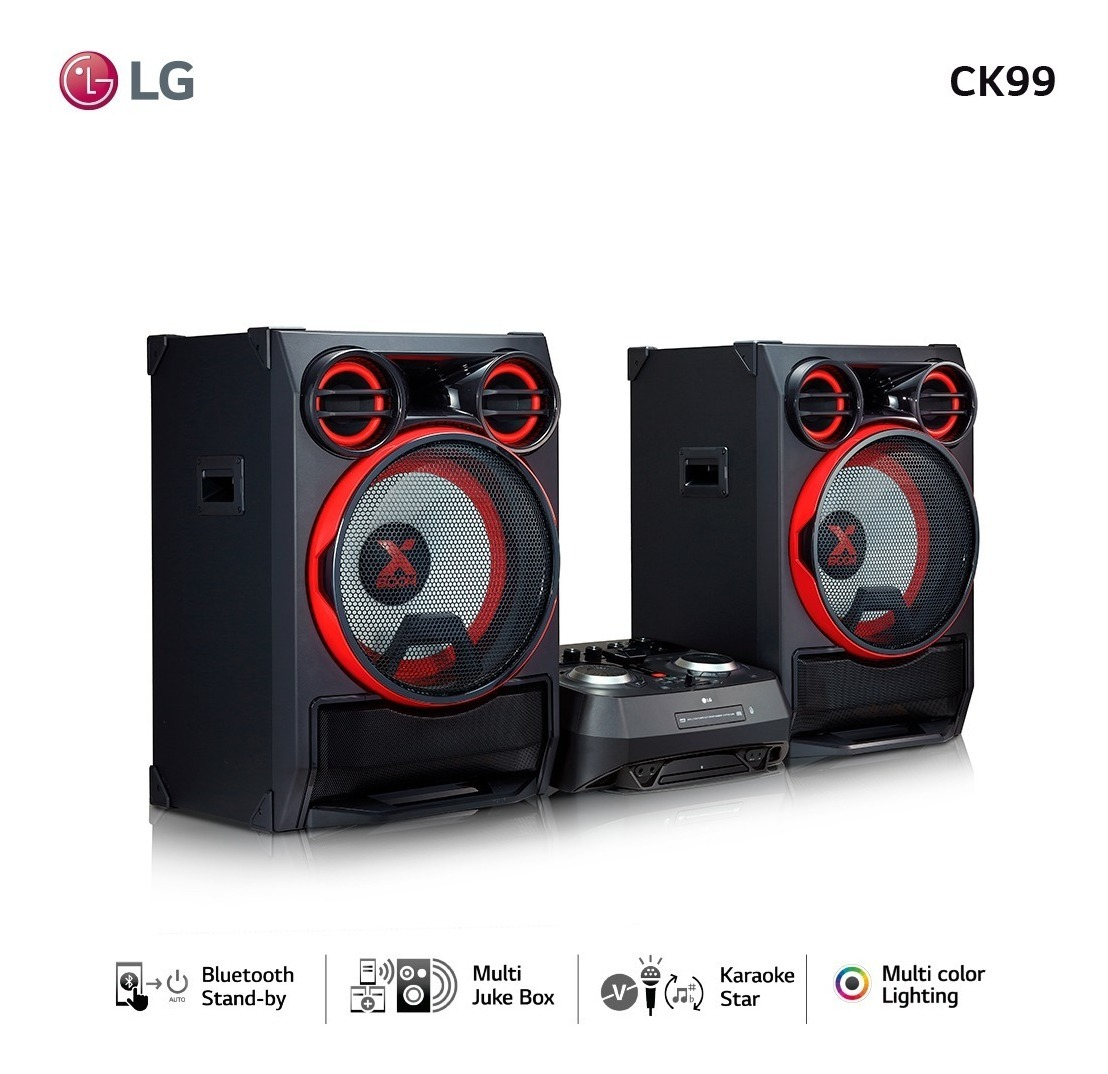 Minicomponente LG Xboom Ck99 - Color Negro/rojo Potencia Rms 5000 W - Imagen 2