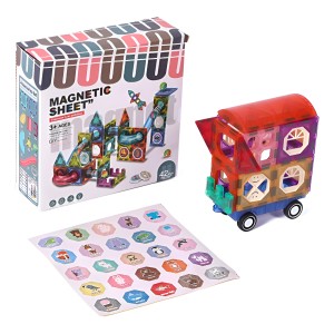 Juego De Construcción Con Imanes Para Niños 42 Piezas