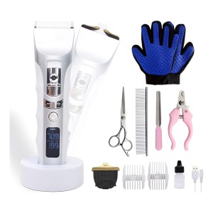 Maquina Cortar Pelo Inalámbrica Perro Gatos Mascota Tgouy