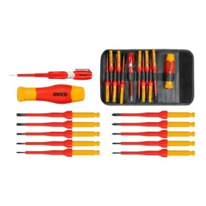 Set Aislado 12 Destornilladores Ingco Hkisd1201 - Smf