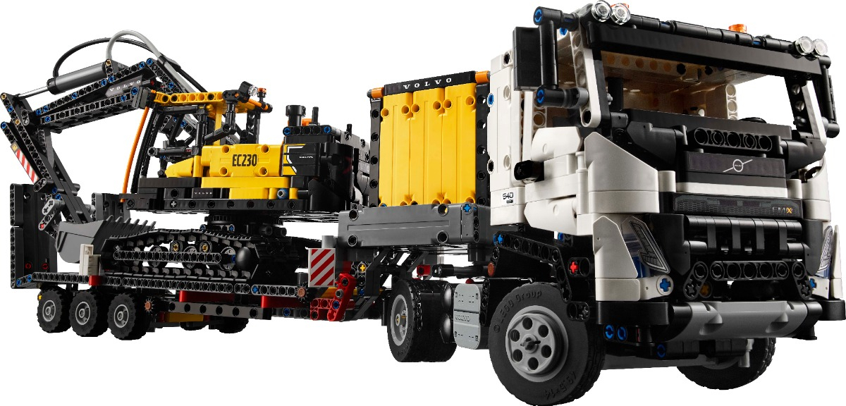 Lego Technic Camión Fmx Y Excavadora Eléctrica Volvo 42175 - Imagen 3