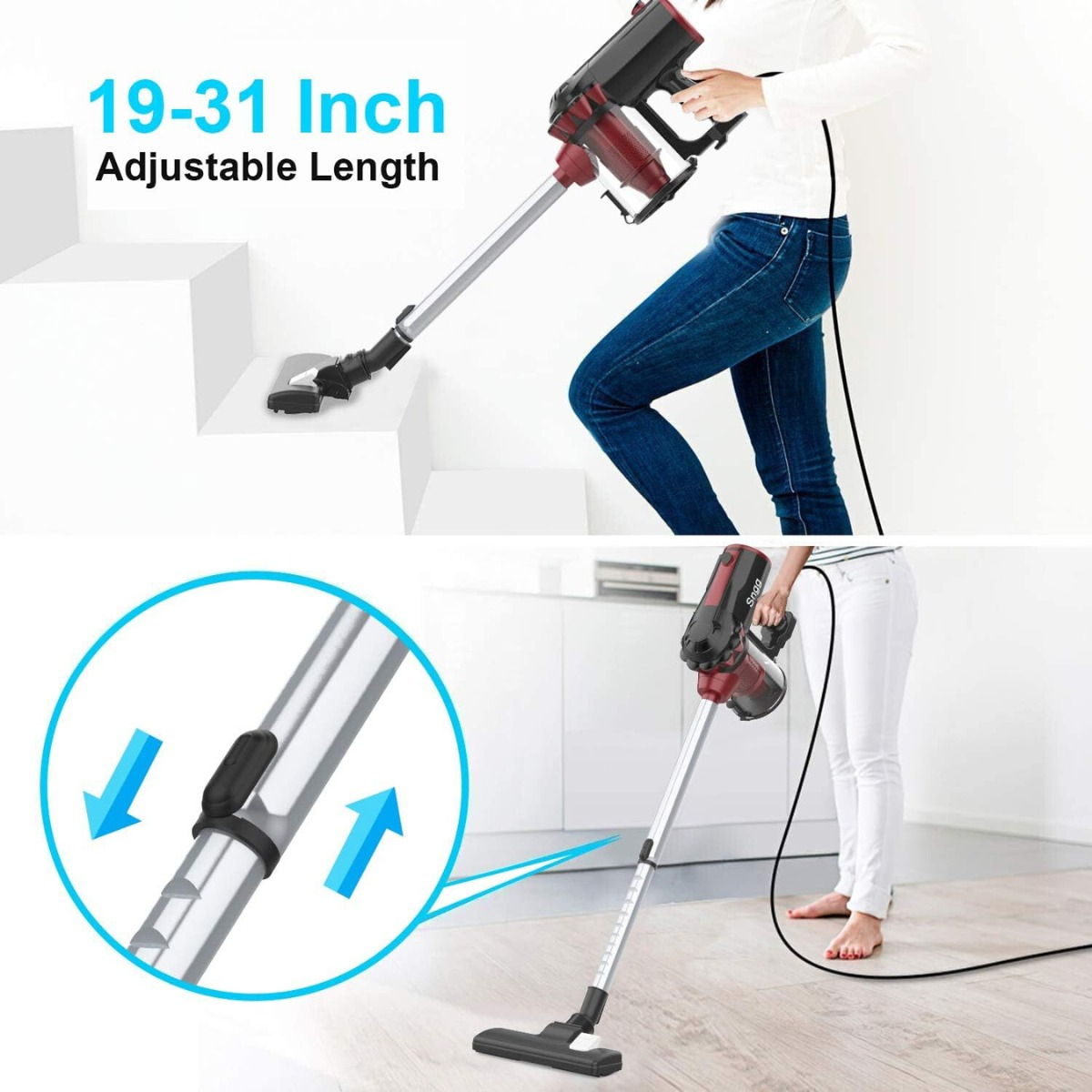 Aspiradora Vertical De Mano Profesional Muy Potente - Imagen 5