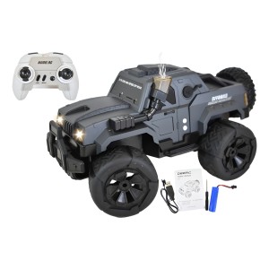 Super Camioneta 4x4 A Control Remoto Con Luz Y Vapor