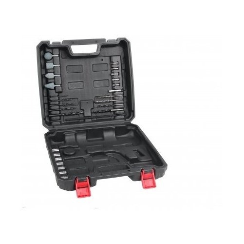 Taladro Eléctrico Percutor Equus 500w C/maletín Y Accesorios Color Rojo Frecuencia 50hz 50 Hz - Imagen 4