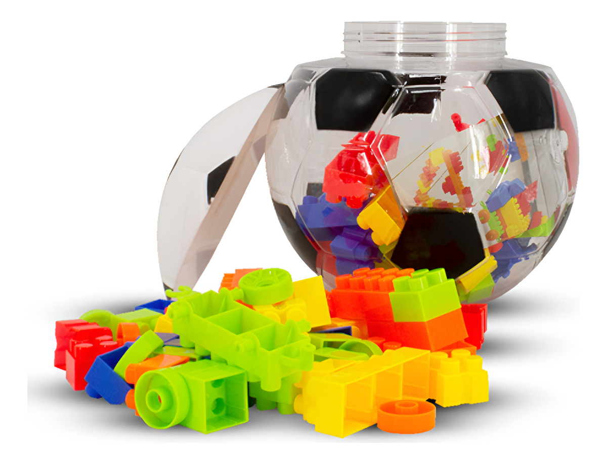 Bloques En Pelota De Futbol Juguete 90 Piezas