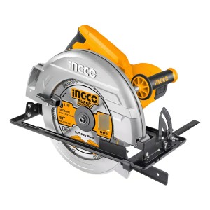 Sierra Circular 2200w 235mm Industrial Ingco Cs23522 Smf Color Amarillo Frecuencia 50/60