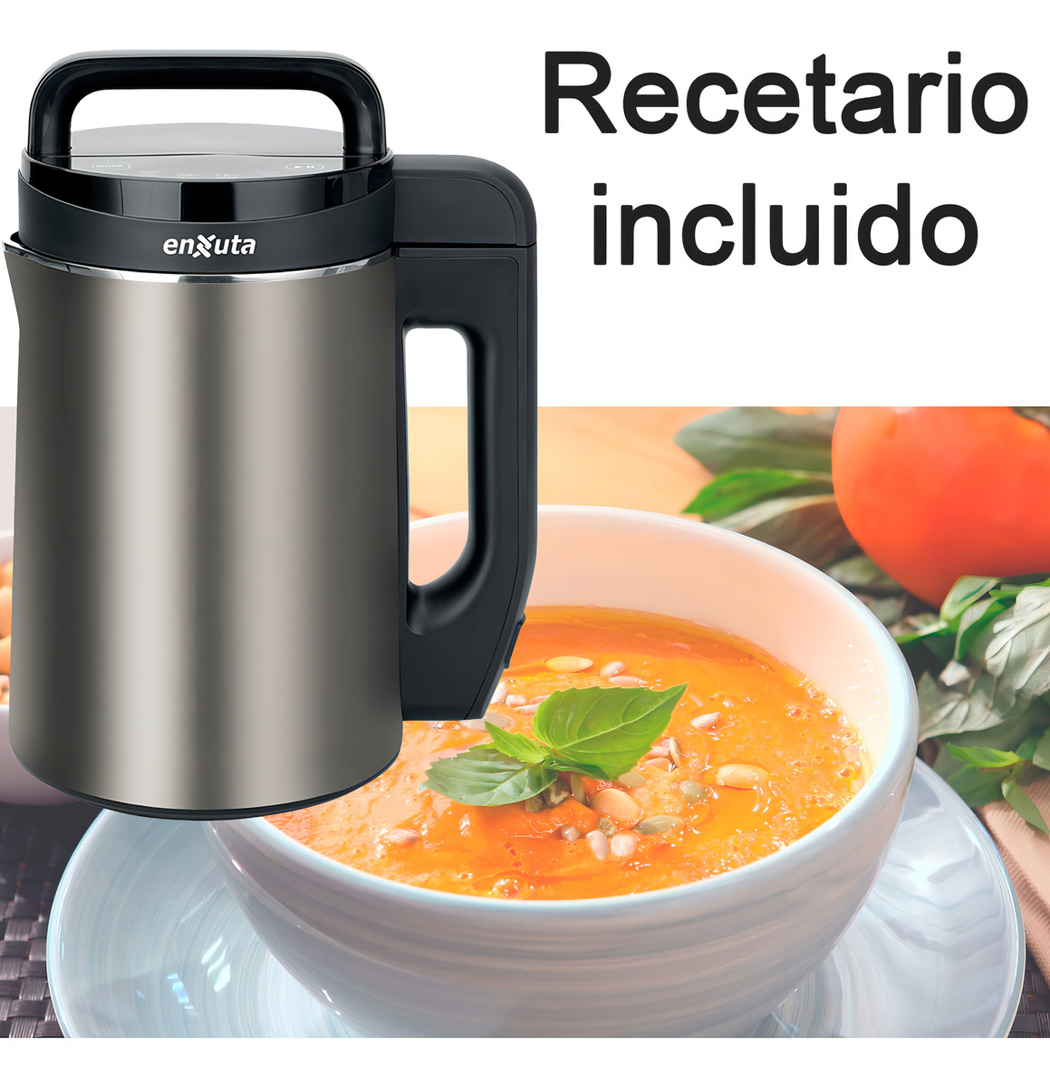 Sopera Electrica Soup Maker Enxuta Sdaenxsm916 1.6 Lts - Imagen 6