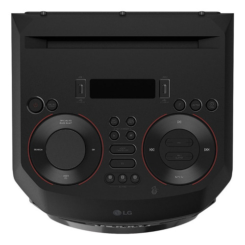 Torre De Sonido LG Xboom Rnc9 1800 Watts Rms Voltaje 110-240v Color Negro - Imagen 3