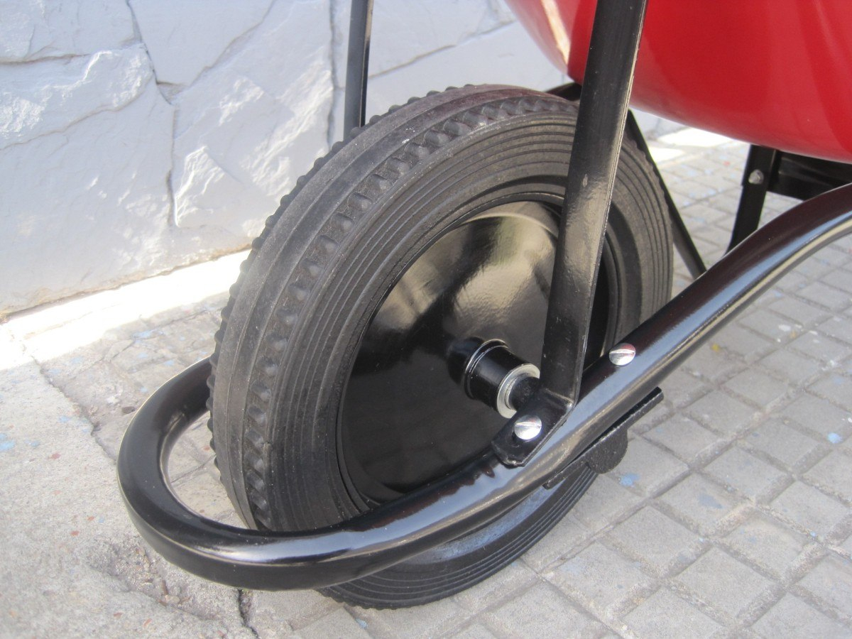 Carretilla Equus 75l Reforzada Rueda Solida 150 Kg - Imagen 3