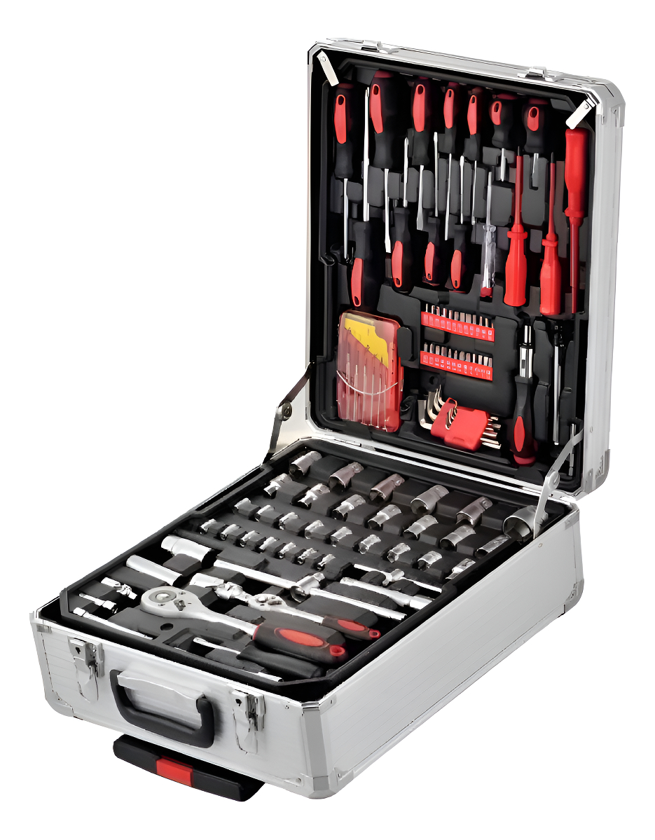 Valija Juego De Herramientas Cromo Vanadio Completa 186pz