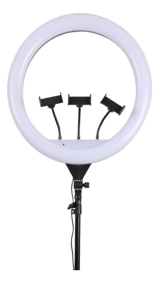 Anillo Aro Tripode Luz Led 47cm C/control Makeup Tik Tok - Imagen 2