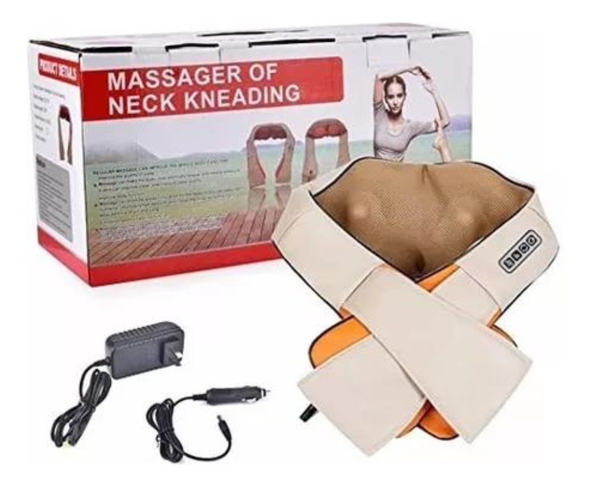 Masajeador Cuello Espalda Hombro Cintura Electrico Con Calor - Imagen 2