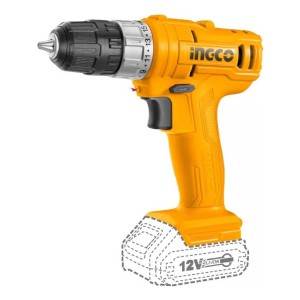 Atornillador A Bateria 12 Volt 20nm Bat X 1.5ah Ingco Color Naranja Claro Frecuencia 50-60