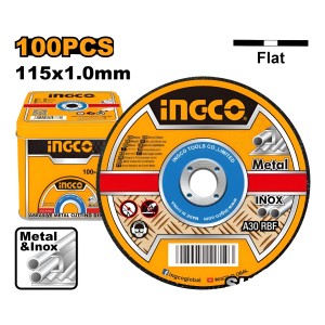 Disco Lata X100 Unidades 4.5 Color Amarillo