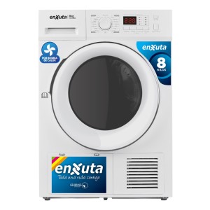 Secarropa Frontal Enxuta 8kg Bomba De Calor Senx980bc Blanco