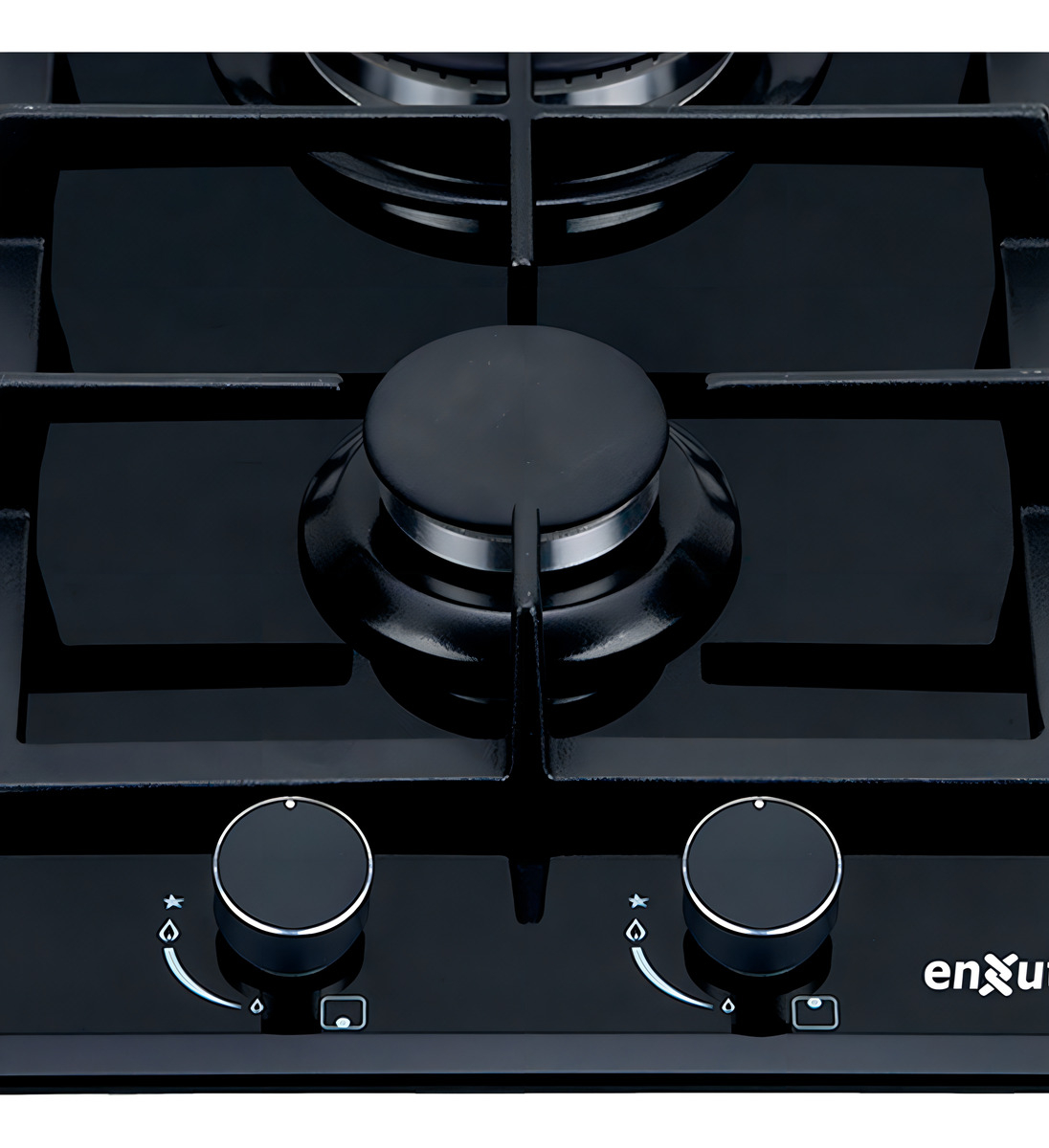 Anafe A Gas Vidrio Negro Aenxv3832ng Enxuta - Imagen 3