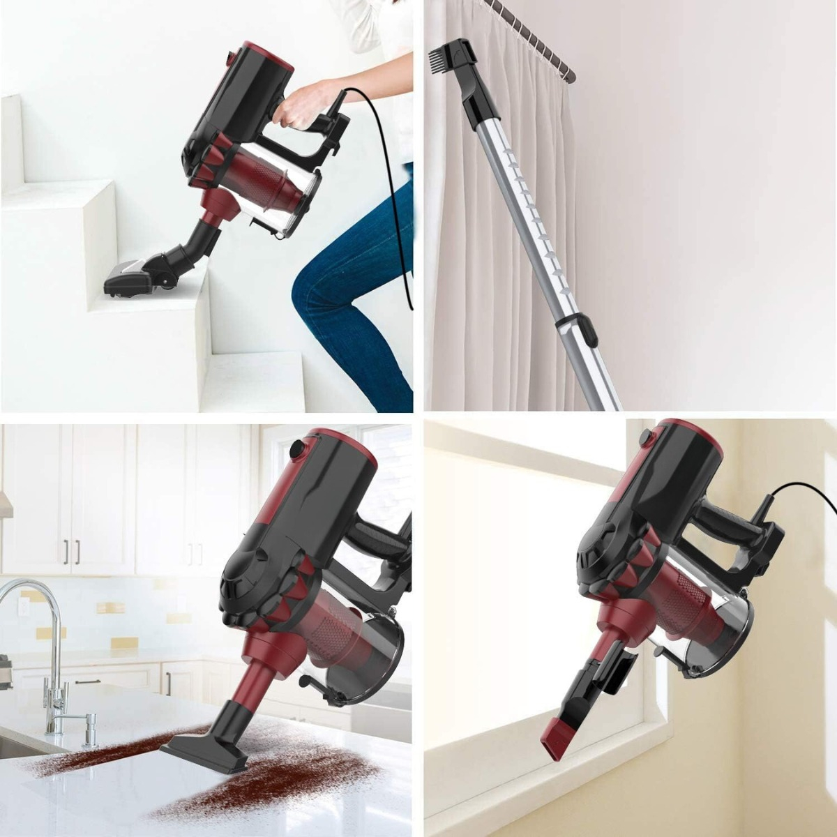 Aspiradora Vertical De Mano Profesional Muy Potente - Imagen 6