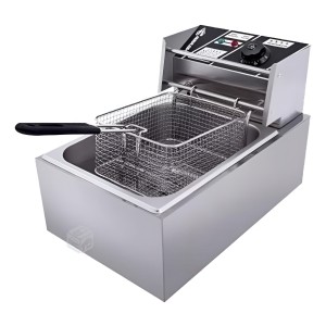 Freidora De Aceite Industrial 6l Acero Inoxidable Alemana