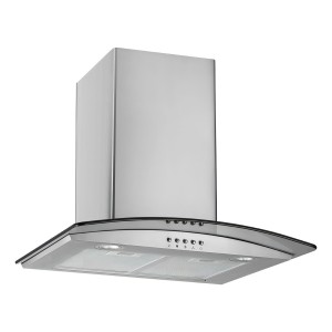 Campana Extractora Tem T1ech Gl 60ss 60cm Inox Color Gris