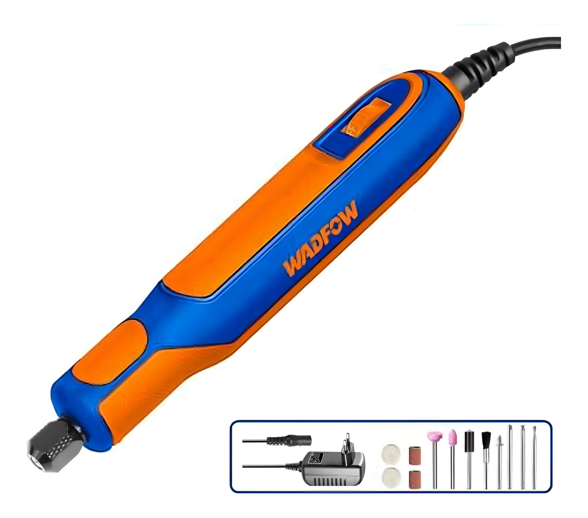 Mini Torno 18vol A Bateria Wadfow Wry16180 Accesorios - Lnf Frecuencia 50-60 - Imagen 2