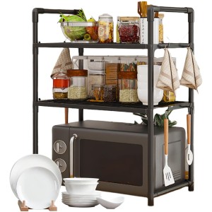 Organizador Rack Microondas Sobre Mesada Estante Cocina