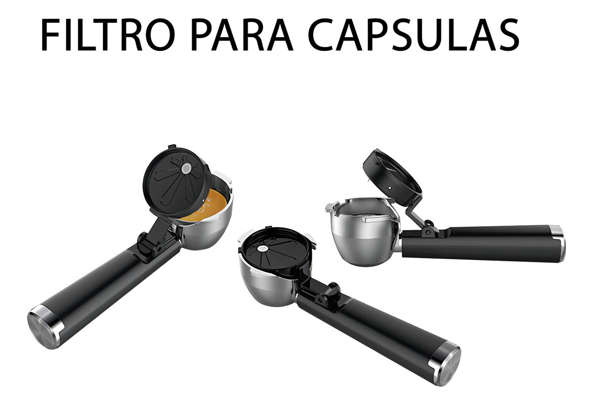 Cafetera Enxuta Expresso Y Capsulas Sdaenxcec9612 Color Gris - Imagen 4