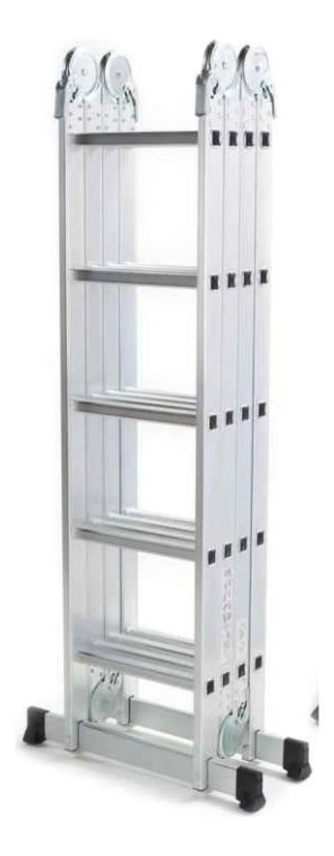 Escalera Multifuncion Aluminio Articulada Plegable 4x5 - Imagen 2