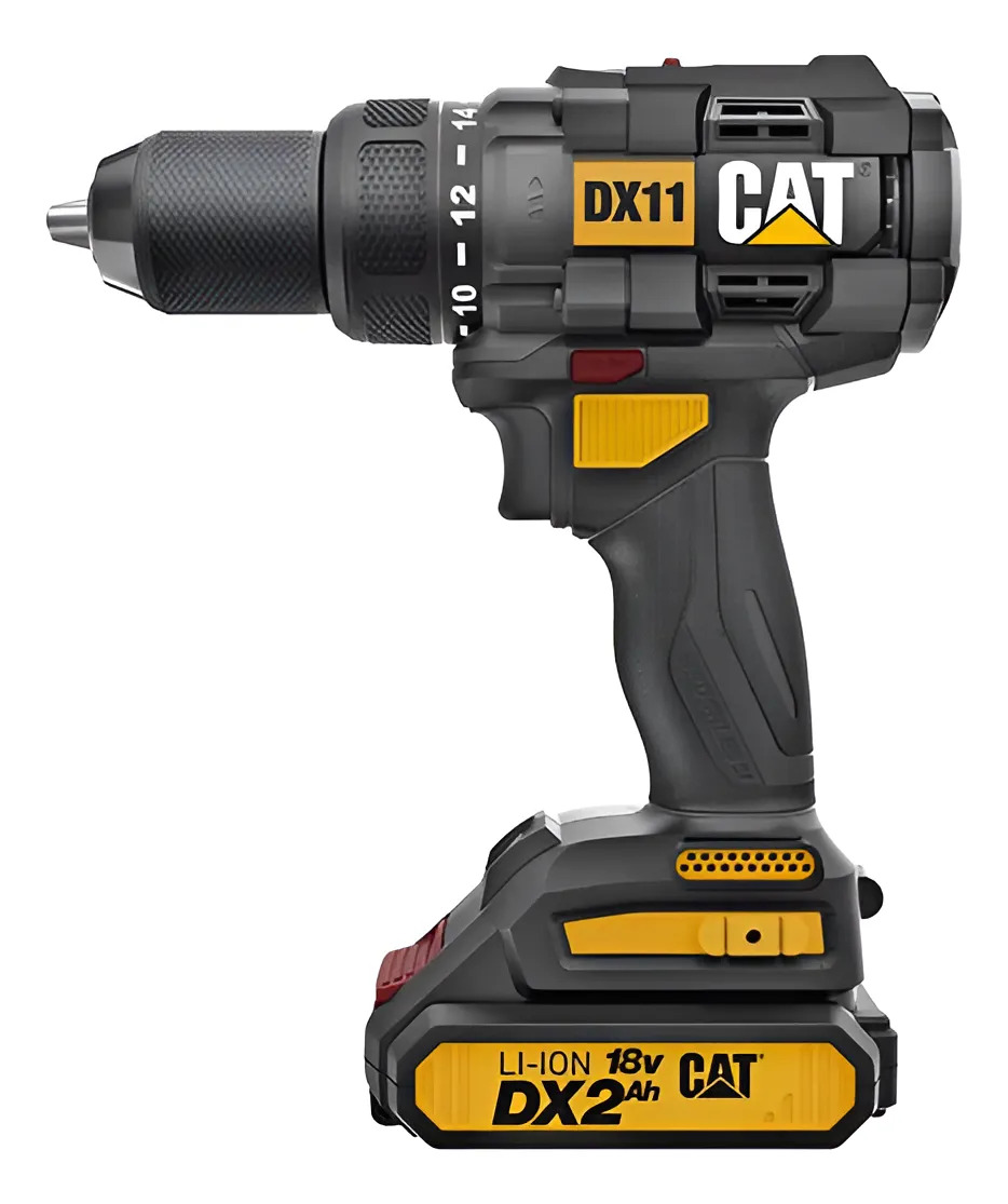 Taladro Atornillador Cat Dx1120b Inalámbrico 18v 65nm