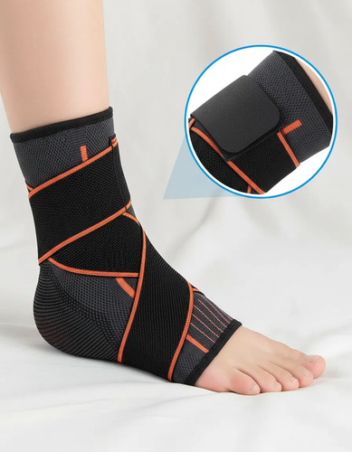 Tobillera De Ultra Compresión Lesiones Proteccion Ajustable - Imagen 2