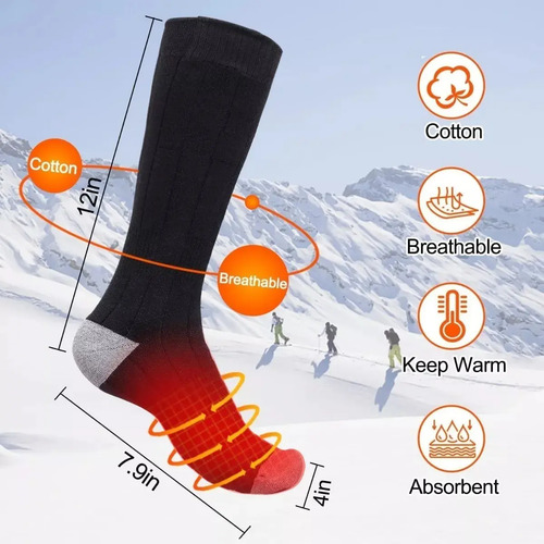 Pijama Invierno Medias Calefaccionadas Bateria - Imagen 7